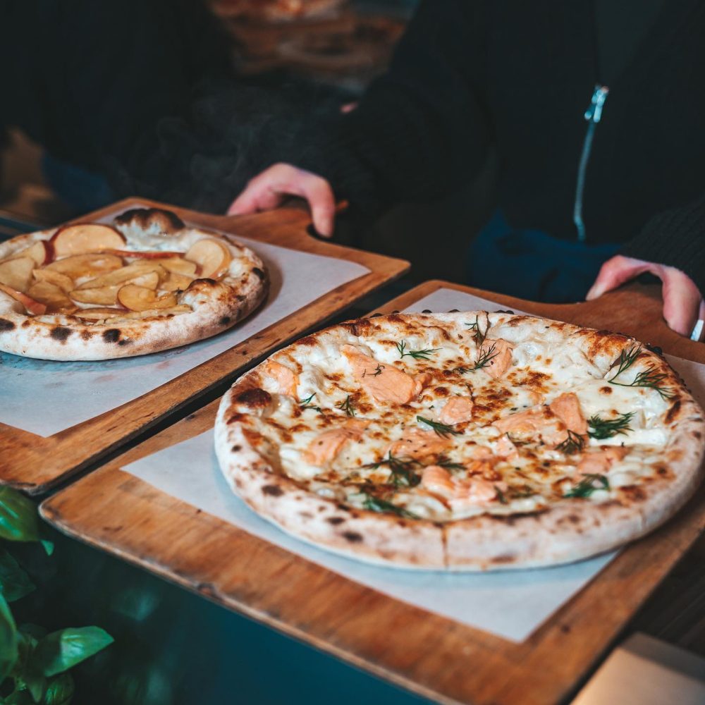 Pizza Chez Antoine Pizza saumon